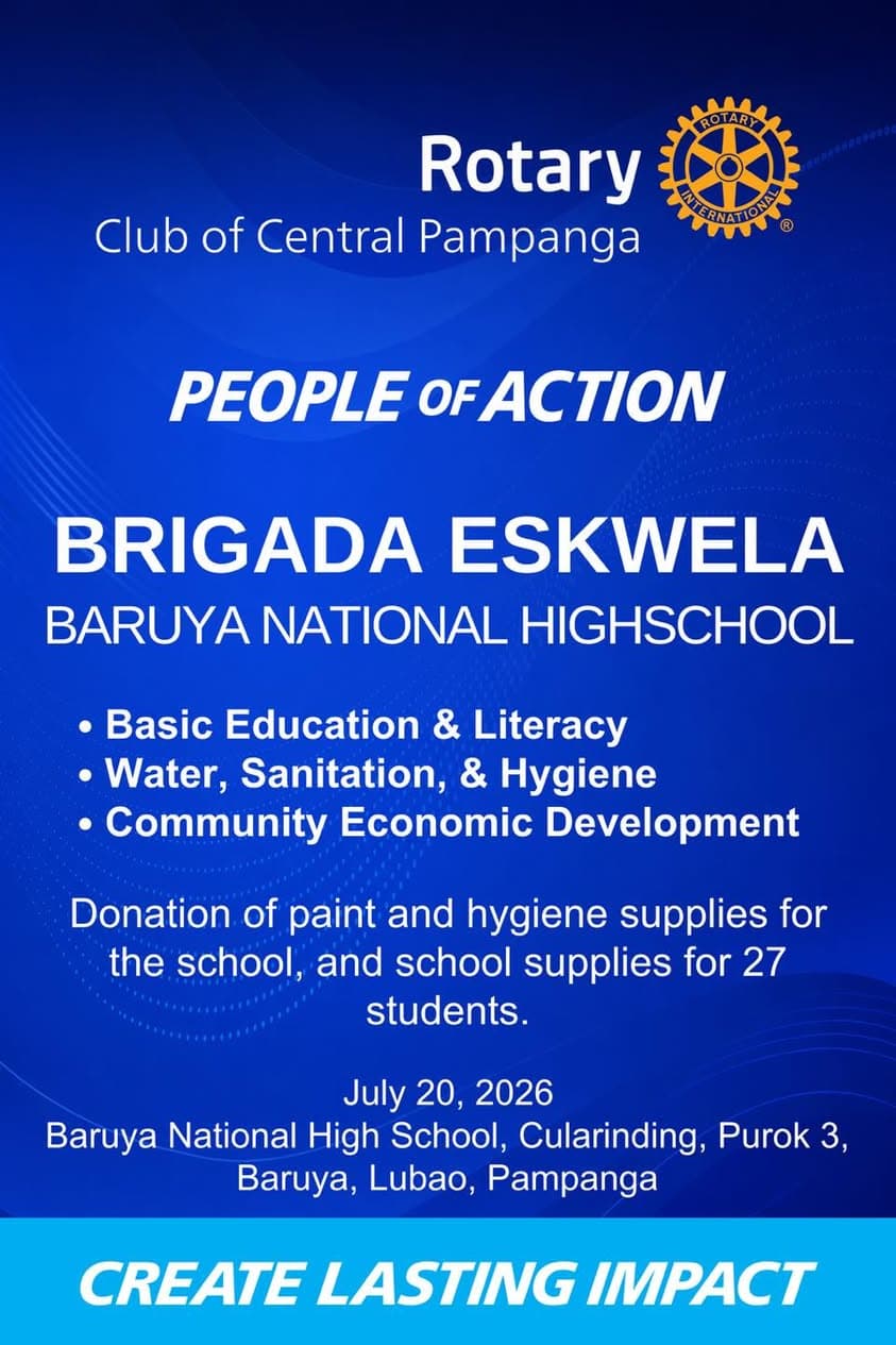 Brigada Eskwela 2026: Baruya National High School