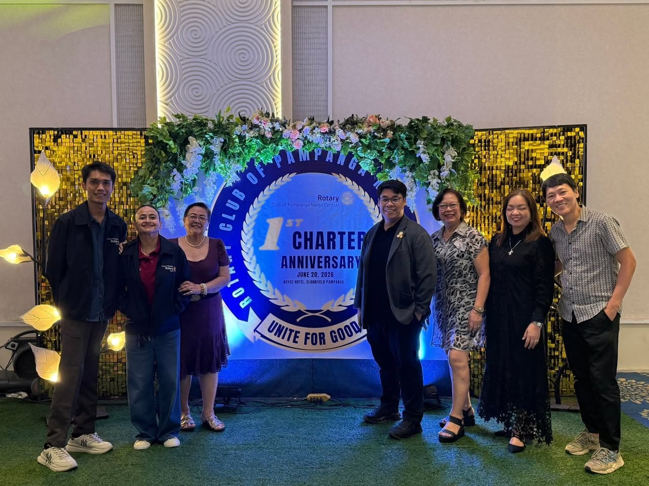 Celebrating RC Pampanga Mega Central's 1st Charter Anniversary